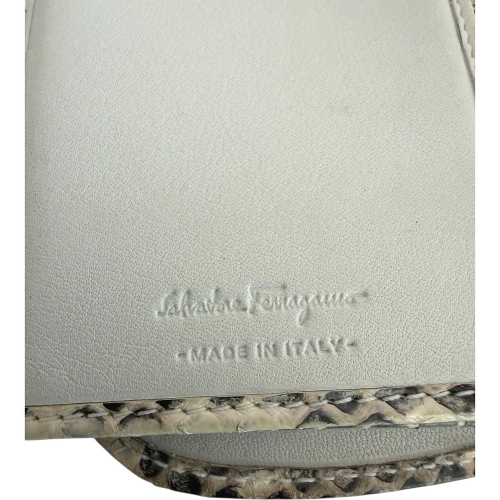 Salvatore Ferragamo Genuine Python Snakeskin Cont… - image 13